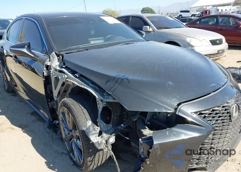 2022 Lexus Is 350 F Sport из США, поврежденный, VIN JTHGZ1B21N5057177